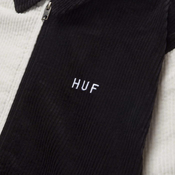 HUF Camicia Vandeberg Corduroy Jacket Black - immagine 7