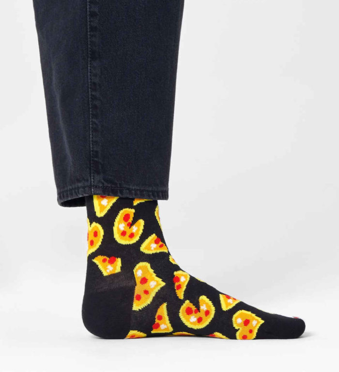 Happy Socks Calze Pizza Love Sock - immagine 4