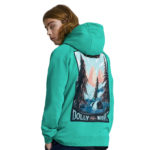 Dolly Noire Felpa Dolomiti Hoodie Green