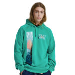 Dolly Noire Felpa Dolomiti Hoodie Green - immagine 3