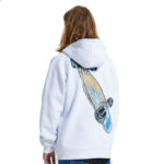 Dolly Noire Betulla Cruiser Hoodie White