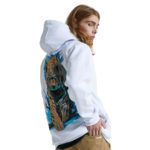 Dolly Noire Felpa Lince Hoodie White