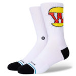 Stance Calze Burgerworld White
