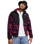 The North Face Giacca Denali Jacket 2 Black Marble Camo Print