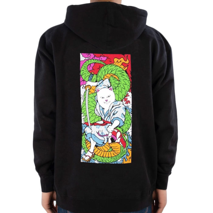 RIPNDIP Felpa Nermurari Warrior Hoodie Black - immagine 2