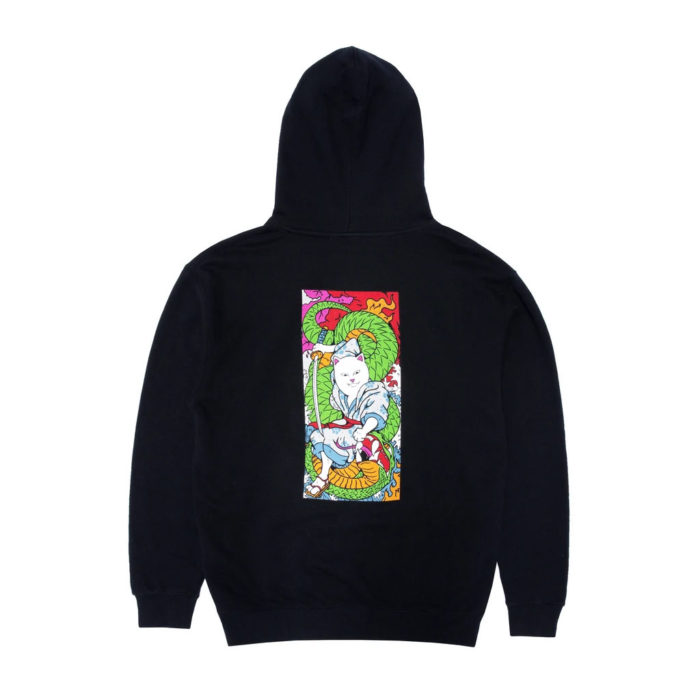 RIPNDIP Felpa Nermurari Warrior Hoodie Black - immagine 4