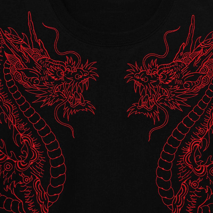 Iuter T-Shirt Dragon Tee Black - immagine 3