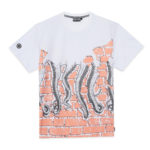Octopus T-Shirt Bricks Tee White