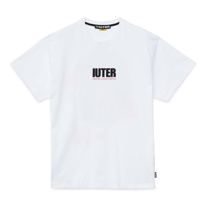 Iuter T-Shirt Stay Alive Tee White - immagine 3