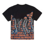 Octopus T-Shirt Bricks Tee Black - immagine 3
