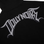 Dolly Noire Felpa Lettering 3D Hoodie Over Black - immagine 4