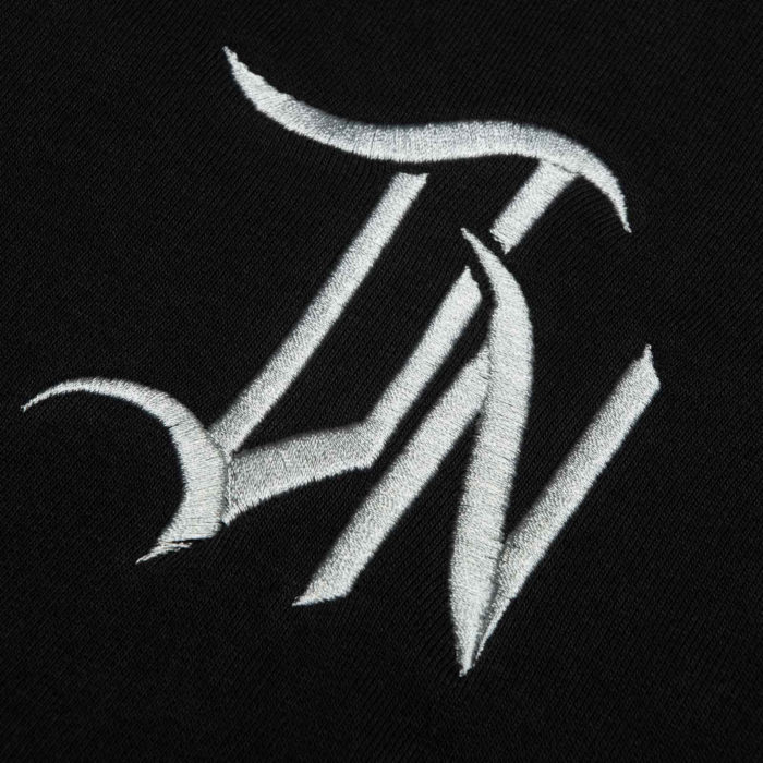 Dolly Noire Felpa Lettering 3D Hoodie Over Black - immagine 5