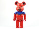 Be@rbrick 400% - Grateful Dead Dancing Bear Red