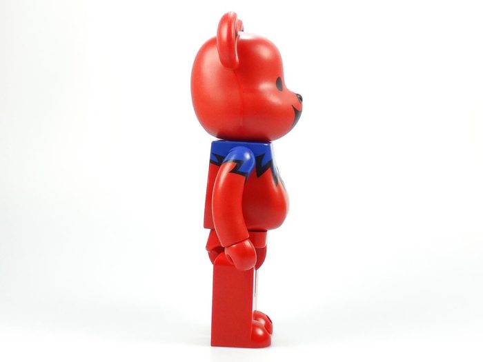 Be@rbrick 400% - Grateful Dead Dancing Bear Red - immagine 4