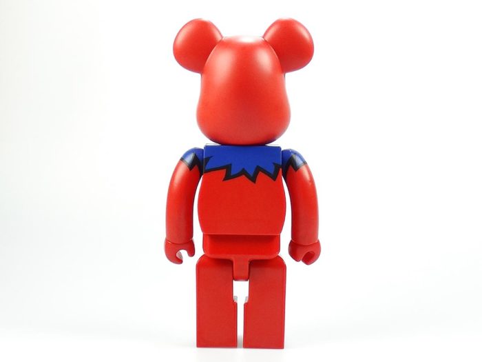 Be@rbrick 400% - Grateful Dead Dancing Bear Red - immagine 5