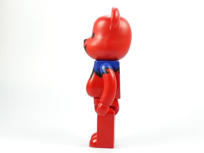 Be@rbrick 400% - Grateful Dead Dancing Bear Red - immagine 6
