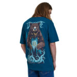 Dolly Noire T-Shirt Orso Bruno Tee Teal Blue