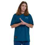 Dolly Noire T-Shirt Orso Bruno Tee Teal Blue - immagine 3