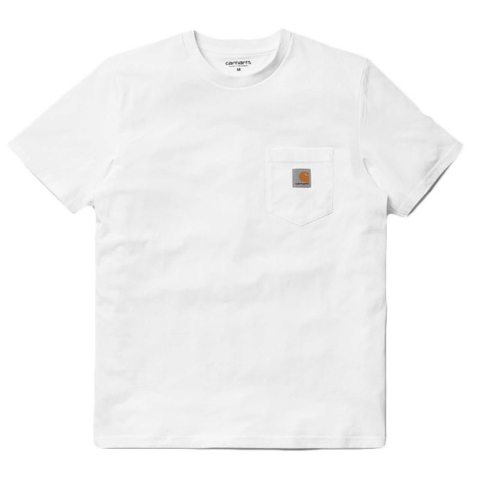 Carhartt Wip Pocket T-Shirt White - immagine 2