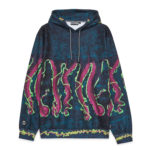 Octopus Felpa Shake Hoodie Black