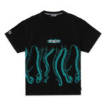 Octopus T-Shirt Tag Tee Black