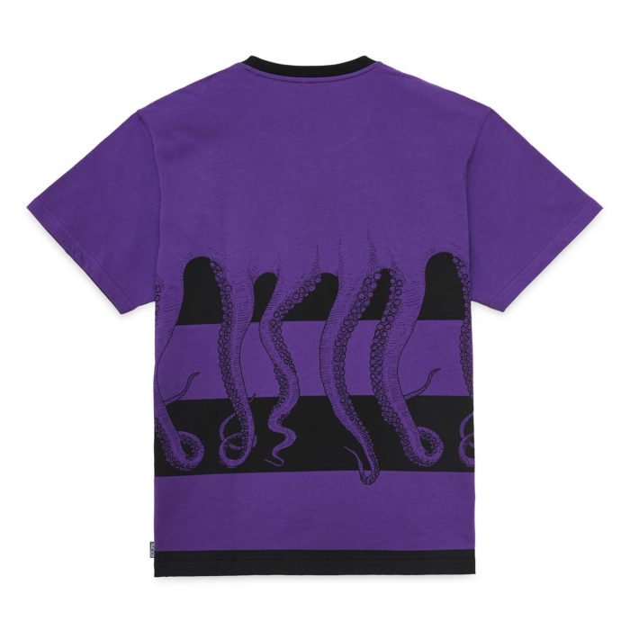 Octopus T-Shirt Fullback Tee Purple - immagine 3