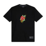 Dolly Noire T-Shirt Rosa Tee Black
