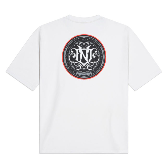 Dolly Noire T-Shirt Monogramma Primavera Tee Over White - immagine 2