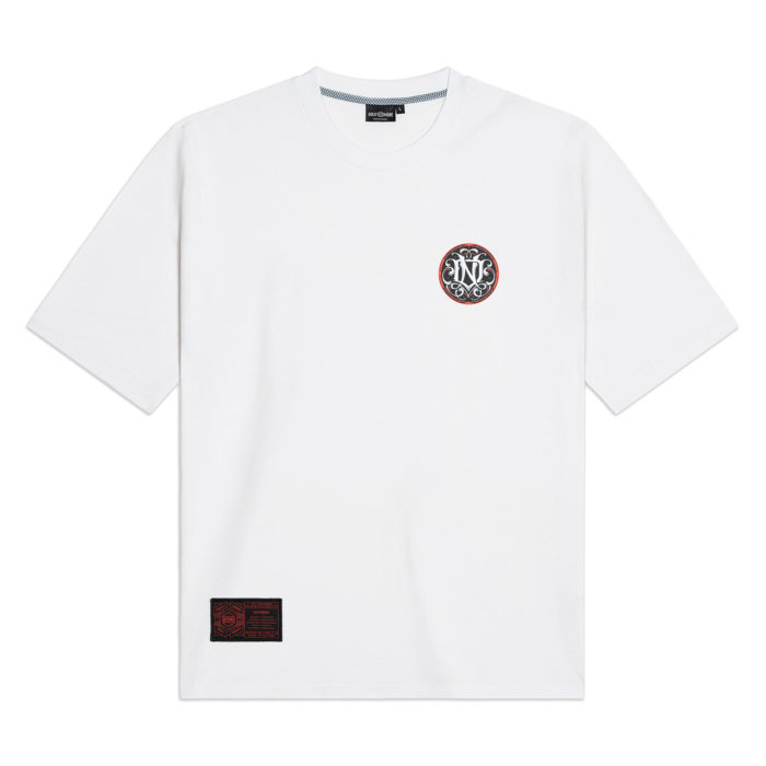 Dolly Noire T-Shirt Monogramma Primavera Tee Over White - immagine 3