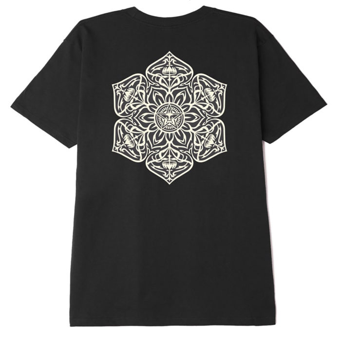 Obey Mandala T-Shirt Black - immagine 2