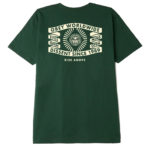 Obey Eyes Open Banner T-Shirt Forest Green