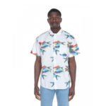 Obey Camicia Fishbowl Woven Shirt White