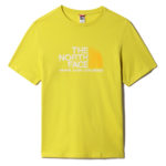 The North Face T-Shirt Rust 2 Acid Yellow