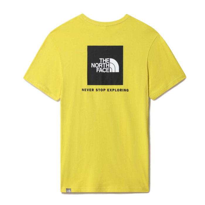 The North Face T-Shirt Redbox Acid Yellow - immagine 2