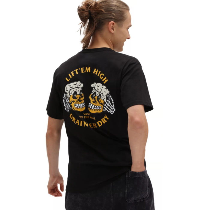 Vans T-Shirt Drain Em Dry Black - immagine 2
