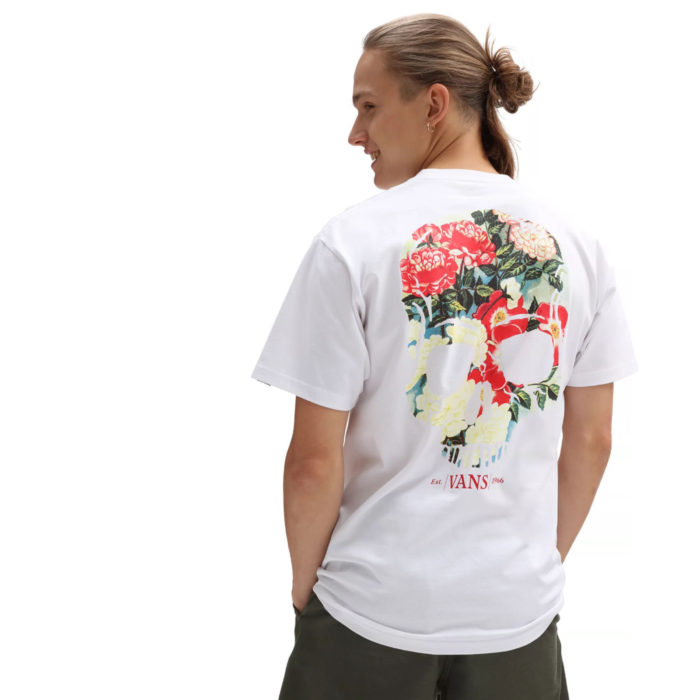 Vans T-Shirt Strange Blossoms White - immagine 2