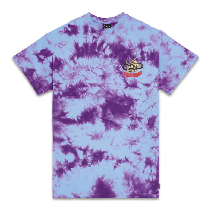 Propaganda T-Shirt Skateful Tee Tie Dye Violet - immagine 3