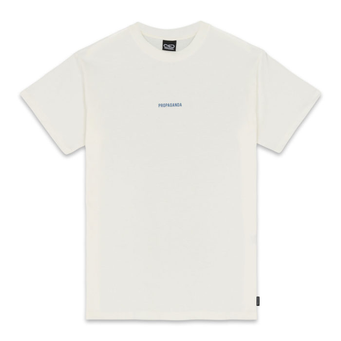 Propaganda T-Shirt Ribs Tee Natural/Azul - immagine 3