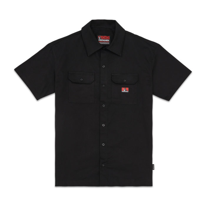 Propaganda Camicia Robber Work Shirt Black - immagine 2