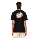 Santa Cruz Warp Broken Dot T-Shirt Black
