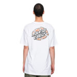 Santa Cruz Warp Broken Dot T-Shirt White