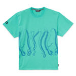 Octopus T-Shirt Dyed Tee Acquamarin