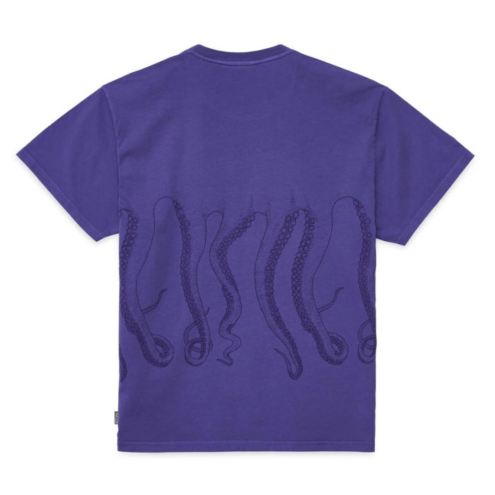 Octopus T-Shirt Dyed Tee Ametista - immagine 3