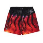 Octopus Galaxy Boardshort Black