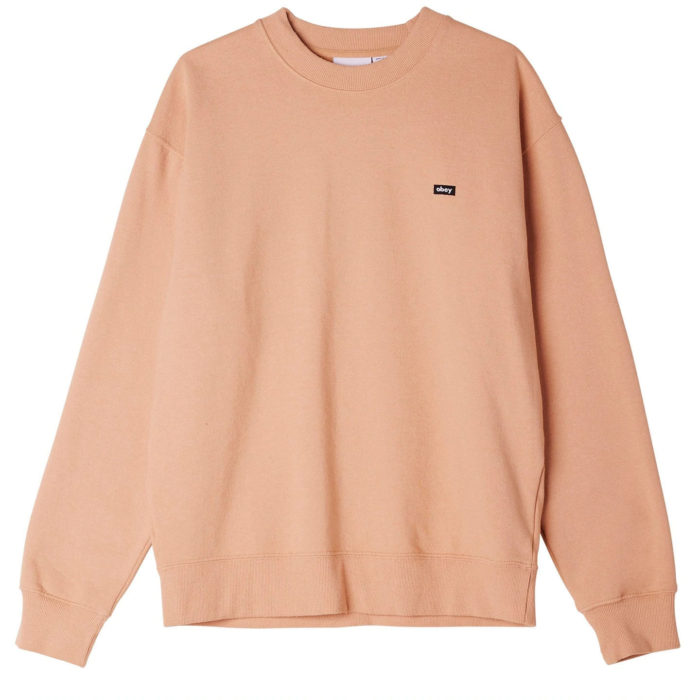 Obey Felpa Timeless Recycled Heavy Crew Pigment Rabbits Paw - immagine 2