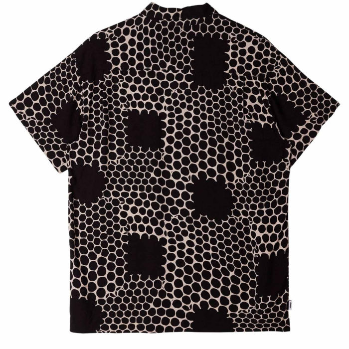 Obey Camicia Honeycomb Woven Shirt Black - immagine 3
