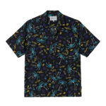 Carhartt Wip Camicia S/S Mirage Shirt - Mirage Print/Black