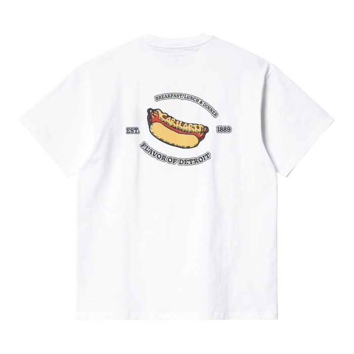 Carhartt Wip Flavor T-Shirt White - immagine 2