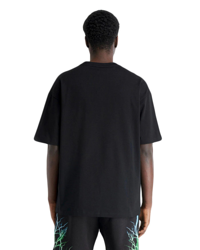 Phobia T-Shirt Black Green/ Lightblue Lightning - immagine 3