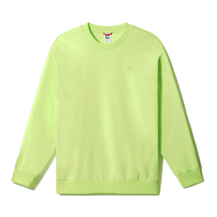 The North Face Felpa Oversized Crew Sharp Green - immagine 2